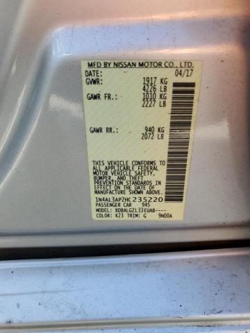 Photo 11 VIN: 1N4AL3AP2HC235220 - NISSAN ALTIMA 2.5 