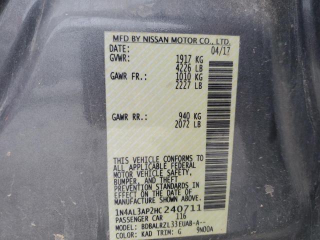 Photo 11 VIN: 1N4AL3AP2HC240711 - NISSAN ALTIMA 2.5 