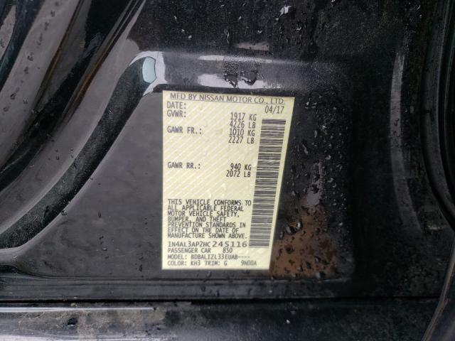 Photo 9 VIN: 1N4AL3AP2HC245116 - NISSAN ALTIMA 2.5 