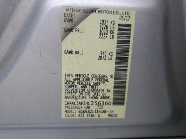 Photo 11 VIN: 1N4AL3AP2HC256360 - NISSAN ALTIMA 