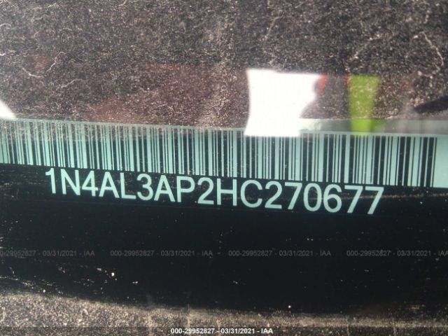 Photo 8 VIN: 1N4AL3AP2HC270677 - NISSAN ALTIMA 