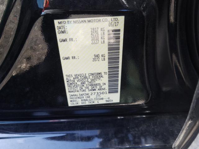 Photo 9 VIN: 1N4AL3AP2HC273501 - NISSAN ALTIMA 2.5 