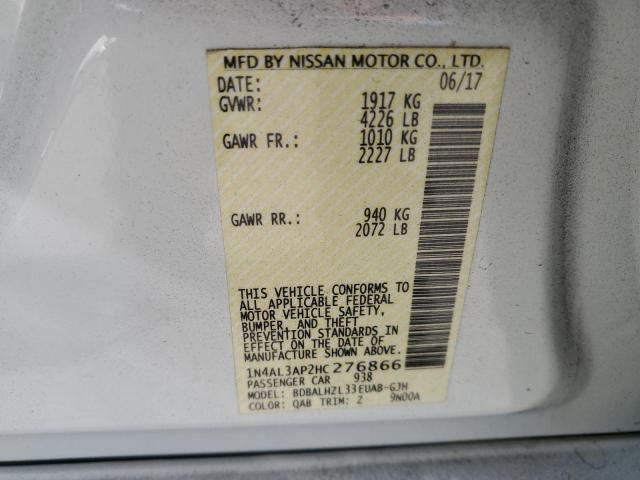 Photo 11 VIN: 1N4AL3AP2HC276866 - NISSAN ALTIMA 2.5 