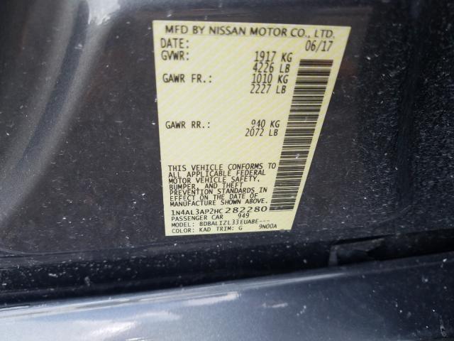 Photo 9 VIN: 1N4AL3AP2HC282280 - NISSAN ALTIMA 2.5 