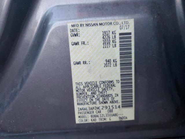 Photo 11 VIN: 1N4AL3AP2HC291514 - NISSAN ALTIMA 2.5 