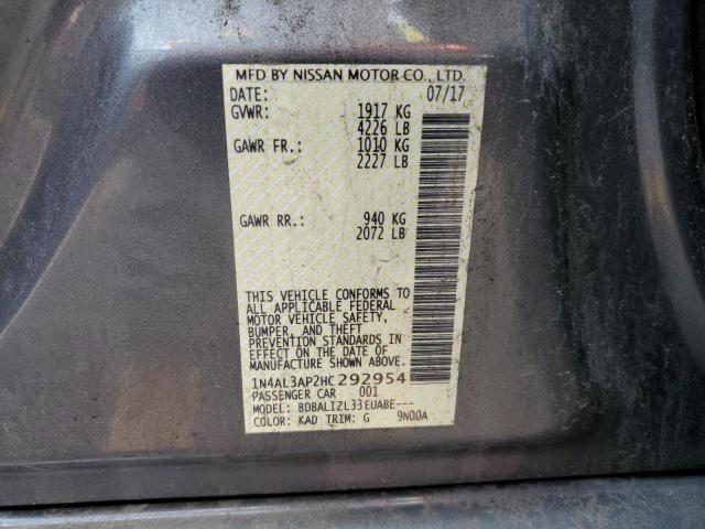 Photo 11 VIN: 1N4AL3AP2HC292954 - NISSAN ALTIMA 