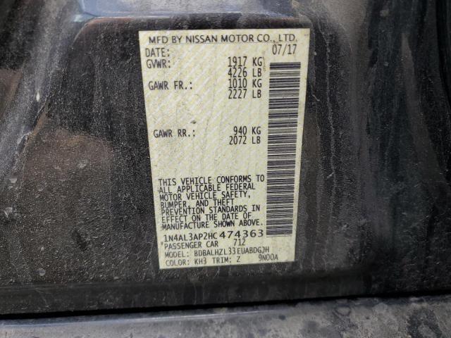 Photo 11 VIN: 1N4AL3AP2HC474363 - NISSAN ALTIMA 