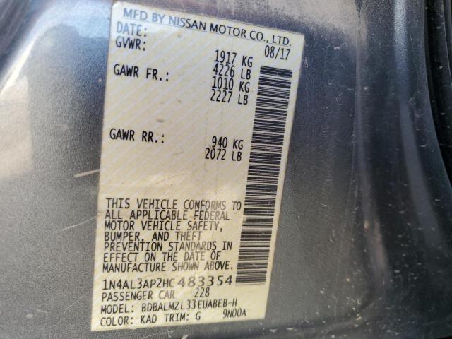 Photo 12 VIN: 1N4AL3AP2HC483354 - NISSAN ALTIMA 