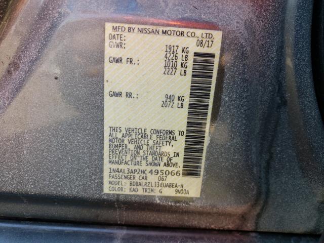 Photo 9 VIN: 1N4AL3AP2HC495066 - NISSAN ALTIMA 2.5 