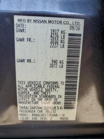 Photo 11 VIN: 1N4AL3AP2HN306856 - NISSAN ALTIMA 