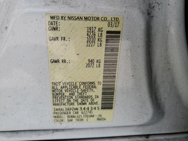 Photo 11 VIN: 1N4AL3AP2HN344345 - NISSAN ALTIMA 