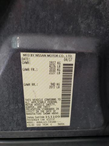 Photo 11 VIN: 1N4AL3AP2HN353109 - NISSAN ALTIMA 2.5 