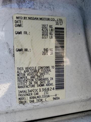 Photo 11 VIN: 1N4AL3AP2JC136824 - NISSAN ALTIMA 