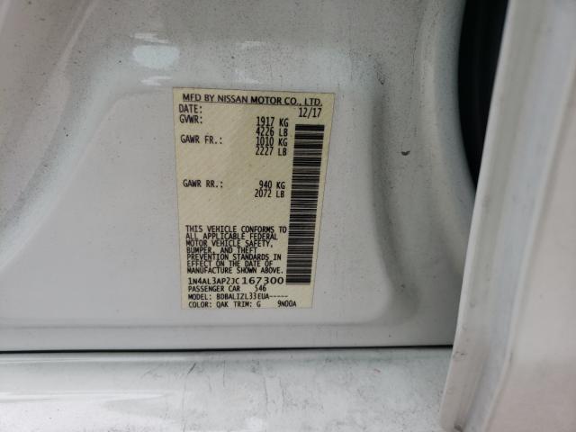 Photo 9 VIN: 1N4AL3AP2JC167300 - NISSAN ALTIMA 2.5 