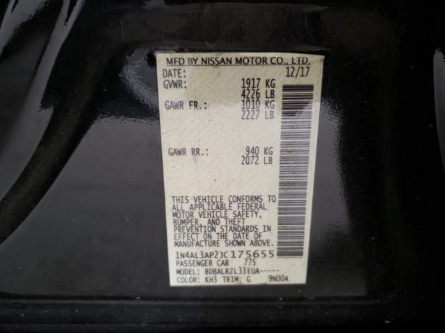 Photo 9 VIN: 1N4AL3AP2JC175655 - NISSAN ALTIMA 2.5 