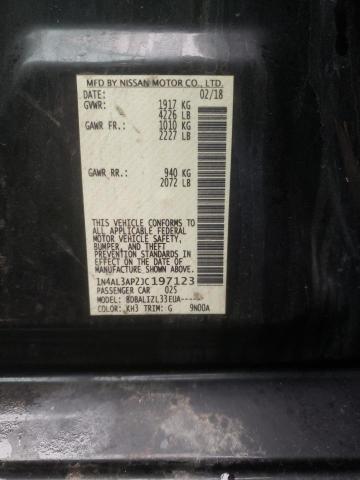 Photo 12 VIN: 1N4AL3AP2JC197123 - NISSAN ALTIMA 2.5 