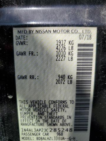 Photo 11 VIN: 1N4AL3AP2JC285248 - NISSAN ALTIMA 