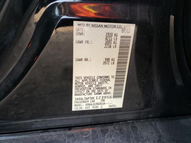 Photo 9 VIN: 1N4AL3AP3DC123956 - NISSAN ALTIMA 2.5 