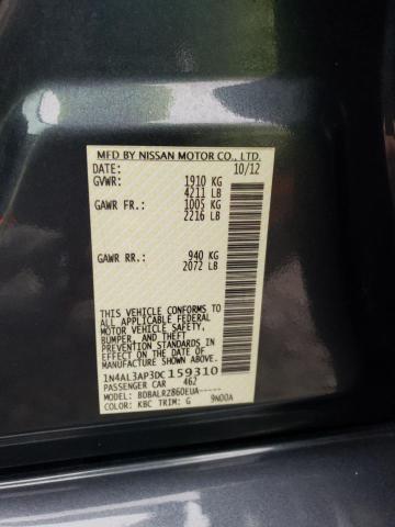 Photo 11 VIN: 1N4AL3AP3DC159310 - NISSAN ALTIMA 2.5 