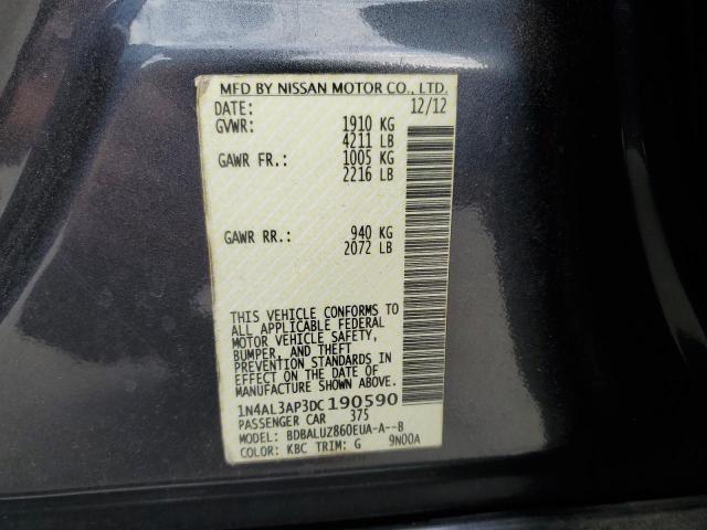 Photo 11 VIN: 1N4AL3AP3DC190590 - NISSAN ALTIMA 2.5 