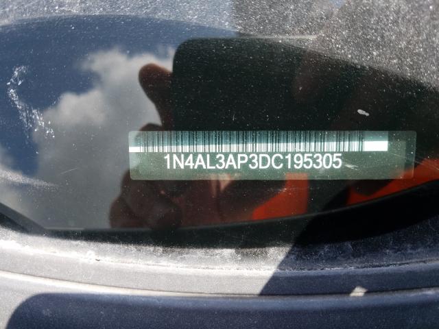 Photo 9 VIN: 1N4AL3AP3DC195305 - NISSAN ALTIMA 2.5 