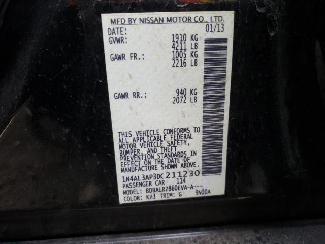 Photo 9 VIN: 1N4AL3AP3DC211230 - NISSAN ALTIMA 2.5 