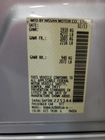 Photo 9 VIN: 1N4AL3AP3DC225144 - NISSAN ALTIMA 2.5 