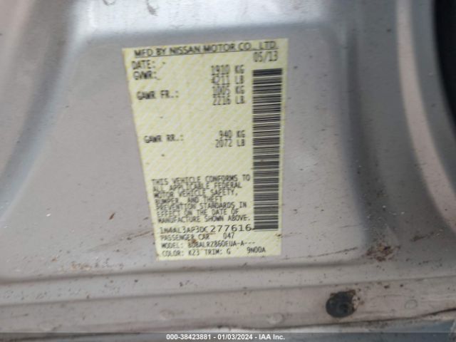 Photo 8 VIN: 1N4AL3AP3DC277616 - NISSAN ALTIMA 