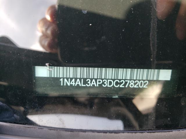 Photo 9 VIN: 1N4AL3AP3DC278202 - NISSAN ALTIMA 2.5 