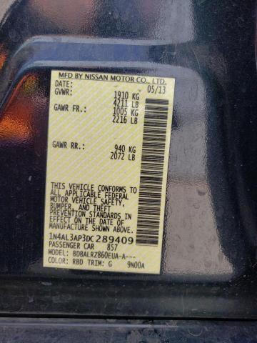 Photo 12 VIN: 1N4AL3AP3DC289409 - NISSAN ALTIMA 2.5 