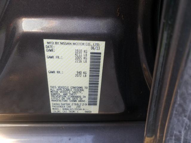 Photo 9 VIN: 1N4AL3AP3DC296229 - NISSAN ALTIMA 2.5 