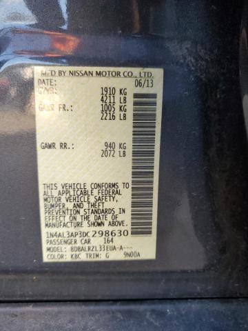 Photo 11 VIN: 1N4AL3AP3DC298630 - NISSAN ALTIMA 2.5 