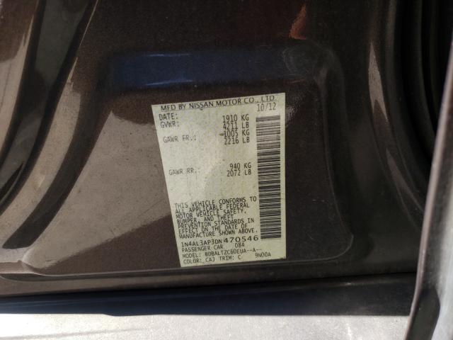 Photo 9 VIN: 1N4AL3AP3DN470546 - NISSAN ALTIMA 2.5 