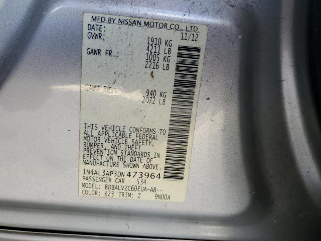 Photo 9 VIN: 1N4AL3AP3DN473964 - NISSAN ALTIMA 2.5 