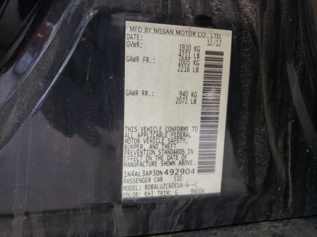 Photo 9 VIN: 1N4AL3AP3DN492904 - NISSAN ALTIMA 2.5 