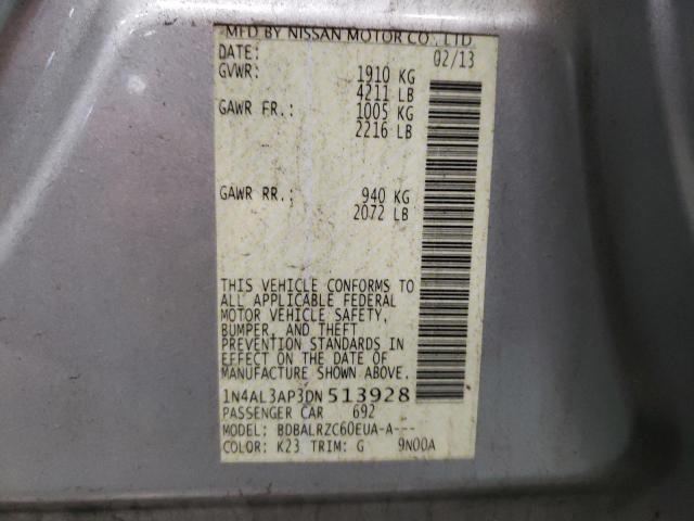 Photo 11 VIN: 1N4AL3AP3DN513928 - NISSAN ALTIMA 2.5 