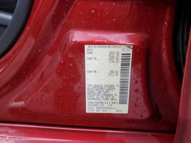 Photo 12 VIN: 1N4AL3AP3DN517381 - NISSAN ALTIMA 