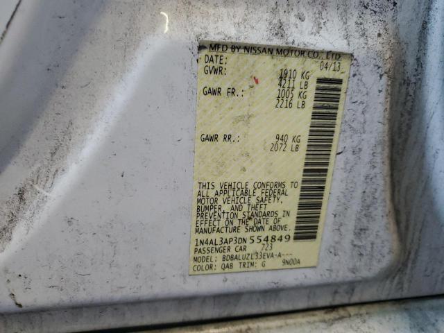 Photo 9 VIN: 1N4AL3AP3DN554849 - NISSAN ALTIMA 2.5 