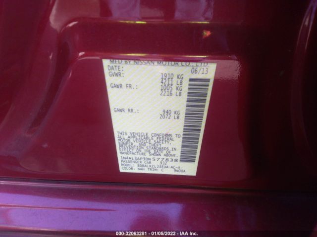 Photo 8 VIN: 1N4AL3AP3DN577838 - NISSAN ALTIMA 