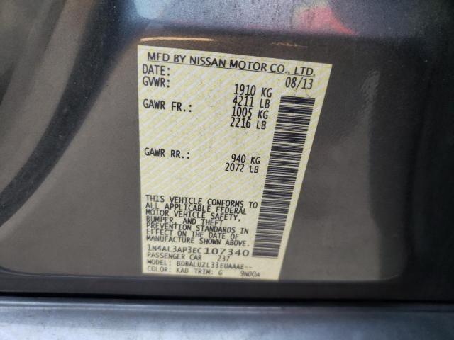 Photo 11 VIN: 1N4AL3AP3EC107340 - NISSAN ALTIMA 