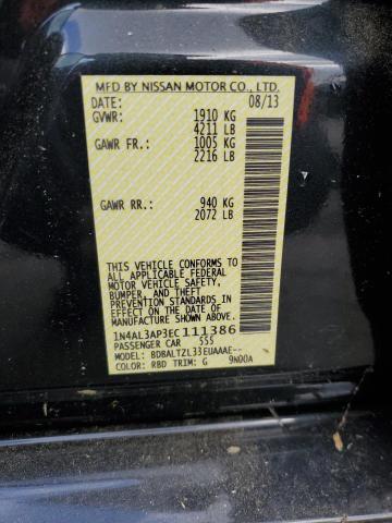 Photo 11 VIN: 1N4AL3AP3EC111386 - NISSAN ALTIMA 2.5 