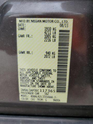 Photo 12 VIN: 1N4AL3AP3EC117365 - NISSAN ALTIMA 