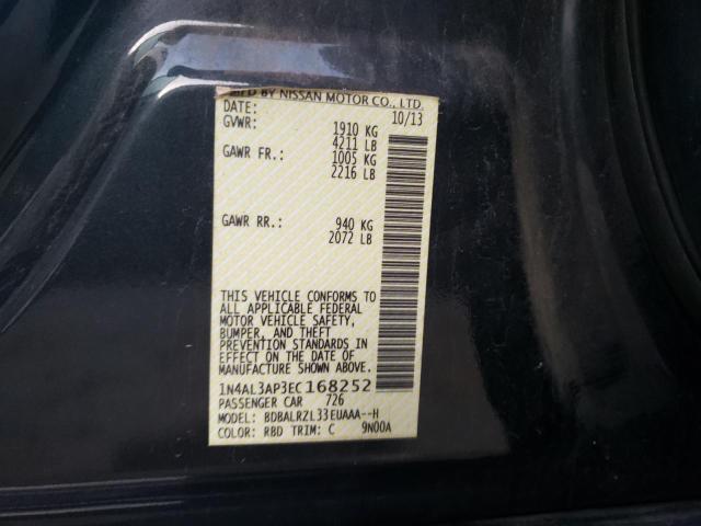 Photo 11 VIN: 1N4AL3AP3EC168252 - NISSAN ALTIMA 