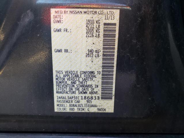 Photo 11 VIN: 1N4AL3AP3EC186833 - NISSAN ALTIMA 