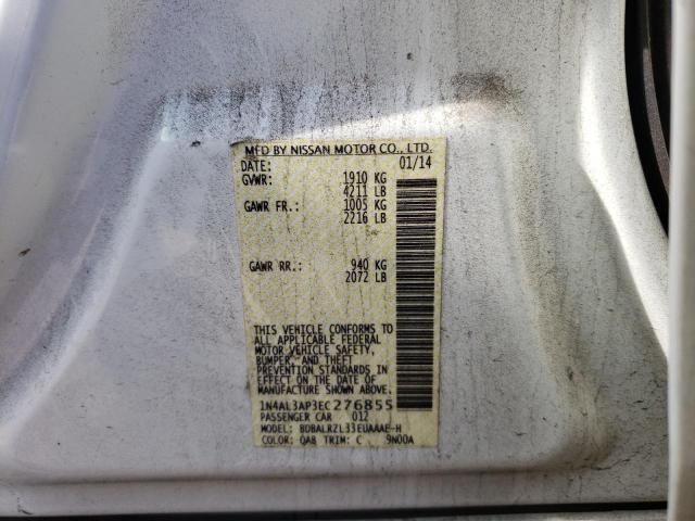 Photo 11 VIN: 1N4AL3AP3EC276855 - NISSAN ALTIMA 2.5 