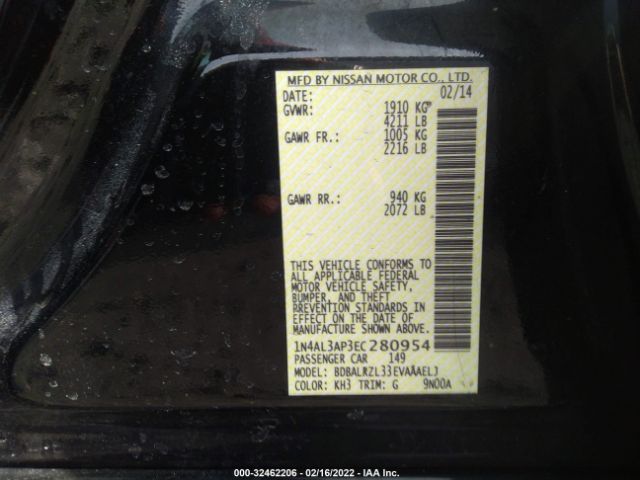 Photo 8 VIN: 1N4AL3AP3EC280954 - NISSAN ALTIMA 