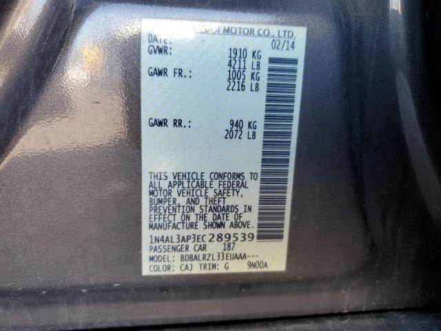 Photo 11 VIN: 1N4AL3AP3EC289539 - NISSAN ALTIMA 