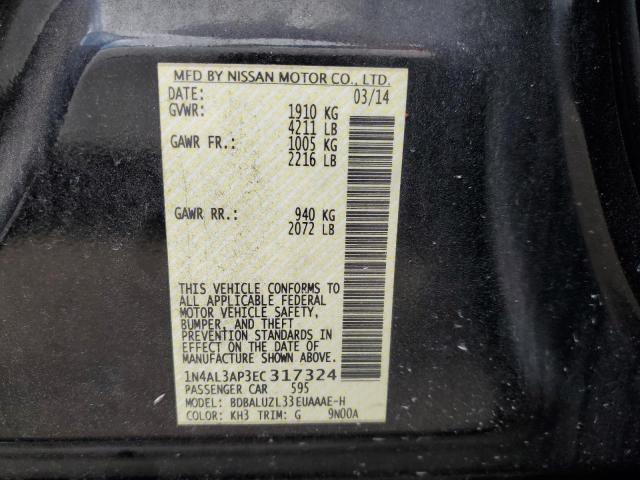 Photo 11 VIN: 1N4AL3AP3EC317324 - NISSAN ALTIMA 2.5 