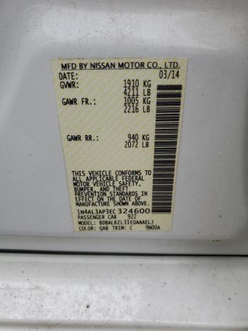 Photo 11 VIN: 1N4AL3AP3EC324600 - NISSAN ALTIMA 2.5 