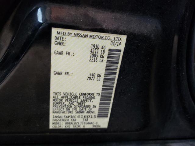 Photo 9 VIN: 1N4AL3AP3EC416015 - NISSAN ALTIMA 2.5 